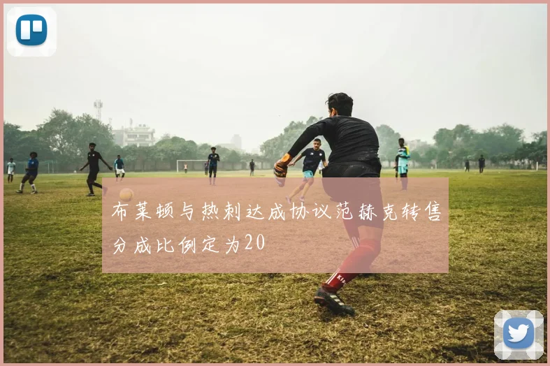 布莱顿与热刺达成协议范赫克转售分成比例定为20